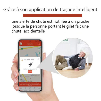 S-Airbag - Gilet AIRBAG anti-chute pour personnes âgées