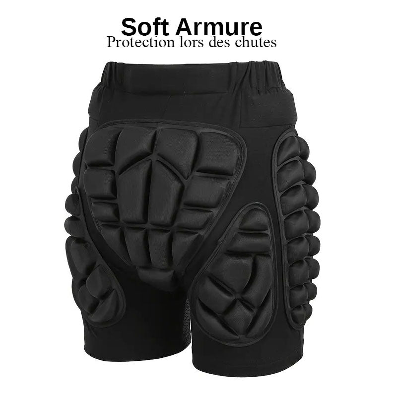 SOFT ARMURE, le short de protection Hanche et Coccyx