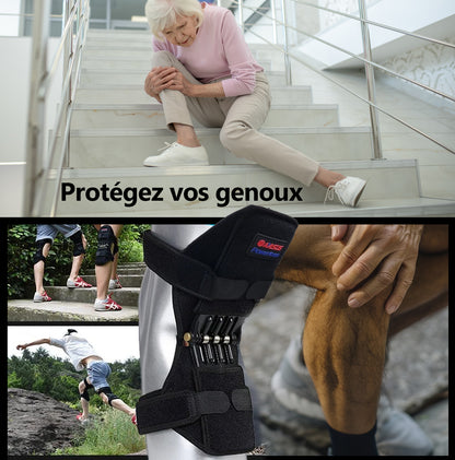 KneeBooster -  Paire de Genouillères décuplant votre Puissance de Jambe